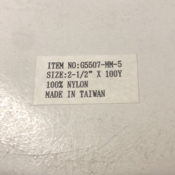 NEW MOIRE WIRED RIBBON 2 1/2” WIDE FRENCH BLUE 50+ YARDS - Picture 4 of 4